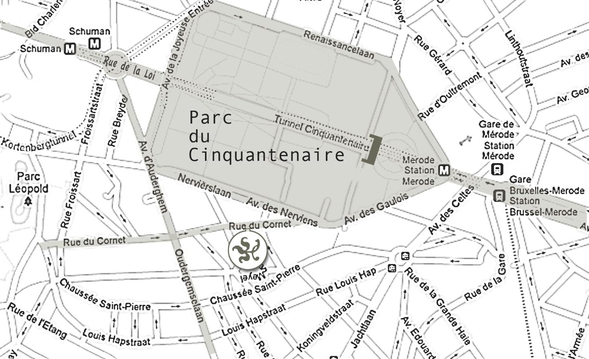 B&B A Cote Du Cinquantenaire Etterbeek Buitenkant foto